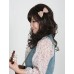 Wigs2you 全假髮 日本正品 常溫絲 斜劉海 長卷髮 甜美可愛型W-536A